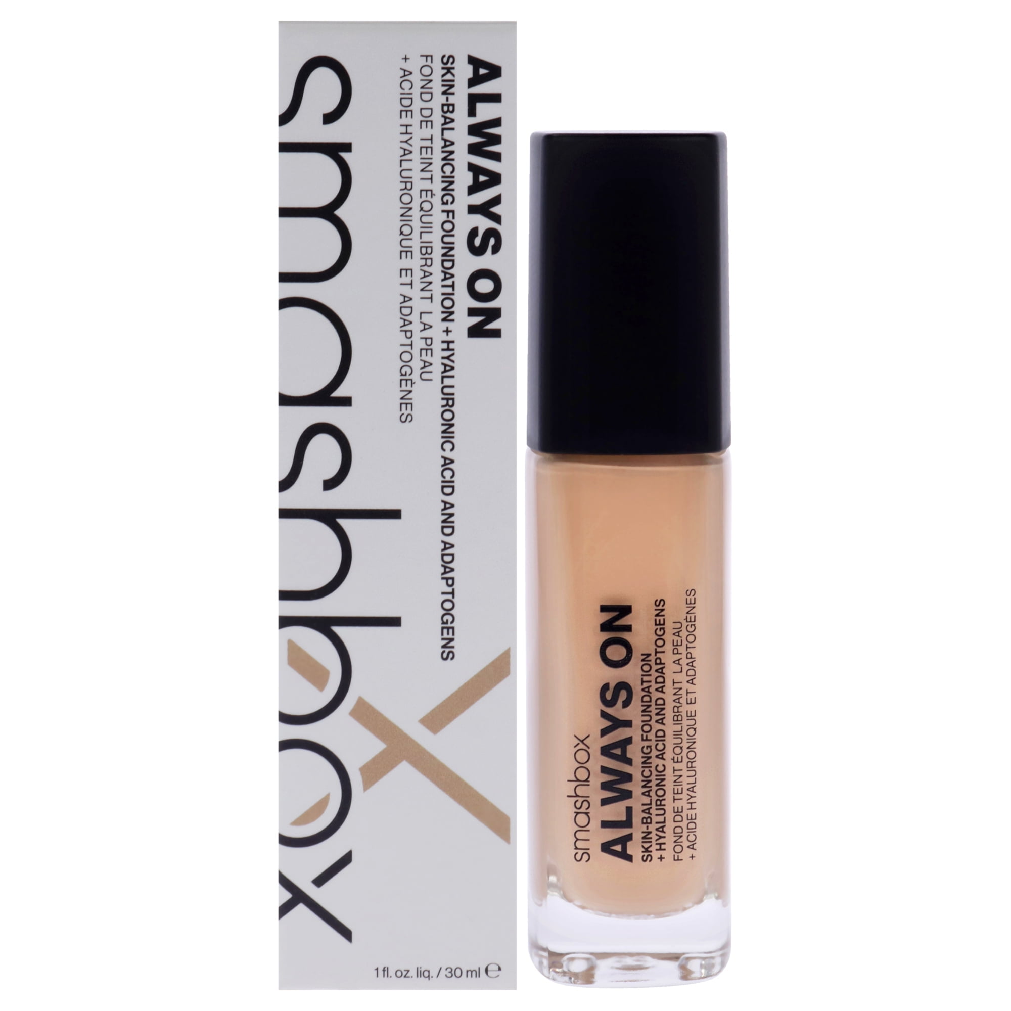 Smashbox Always On Skin-Balancing Foundation - L20N (level-two light with a neutral undertone)