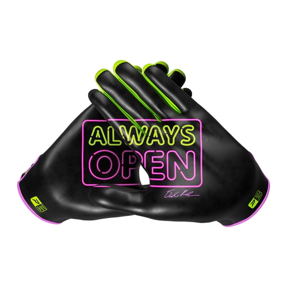 Always Open Football Gloves - VPS5 by Phenom Elite