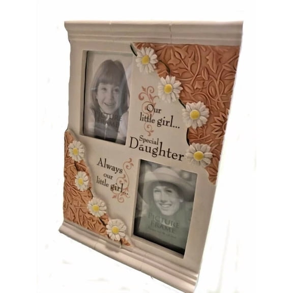 Always Our Little Girl Special Daughter Picture Frame Tabletop Photo Daisies