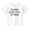 thumbnail image 1 of Always Picked Up Women Ironic Baby Youth T Shirt Tee Boys Infant Toddler Brisco Brands 24M, 1 of 5