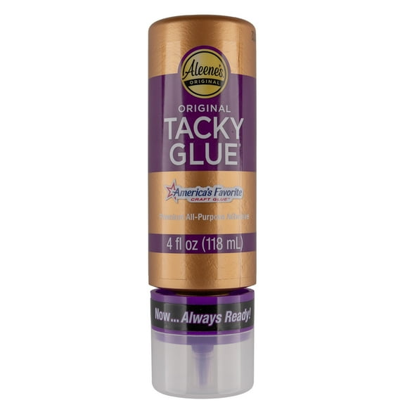 Always Ready Tacky Glue - All-Purpose Adhesive in Clear Coat – (Single Pack, 4 Ounces)