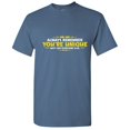 thumbnail image 1 of Always Remember You're Unique Just Like Everyone Else Humor Sayings Sarcastic Graphic Shirt Christmas Birthday Gift Apparel For Mens Funny T Shirt, 1 of 5