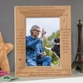 thumbnail image 1 of Always Remembered Personalized Wooden Picture Frame 5" x 7" Brown (Vertical), 1 of 1