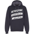 thumbnail image 1 of Always Respect Each Others Hoodie Men -Image by Shutterstock, Male Medium, 1 of 2