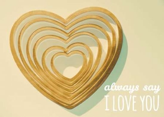 Always Say Gold Canvas Art - Gail Peck (20 x 28)