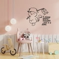 thumbnail image 1 of It Always Seems Impossible Until It Is Done -Life Quote Cute Little Cat Kitten Fun Fishing Hobby Vinyl Wall Art Sticker Decal Home Kids Recreational Fishing Bedroom Boys Girls Décor Size(8x10 inch), 1 of 3