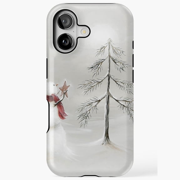 Always Shine Snowman Winter Holiday Christmas Cartoon G725 Compatible Phone Case for iPhone 17, 16, 15, 14, 13, 12, and 11 Pro Max