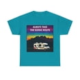 thumbnail image 1 of Always Take The Scenic Route RV Heavy Cotton T-Shirt, 1 of 6
