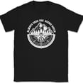 thumbnail image 1 of Always Take The Scenic Route T-Shirt Funny Adventure Trip Camping Tee - Black, L, 1 of 1