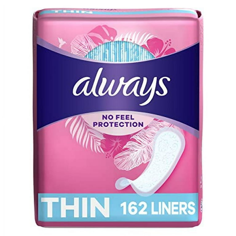 Panty sale liner walmart