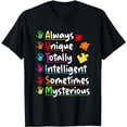 thumbnail image 1 of Always Unique Autism Awareness Totally Intelligent Kids T-Shirt, 1 of 5