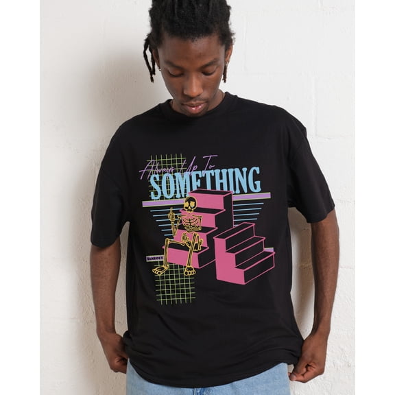 Always Up To Something T-Shirt gender_mens