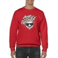 thumbnail image 1 of Always VIP - Guest List Cool Retro Emoji Party Men's Sweatshirt, 1 of 4