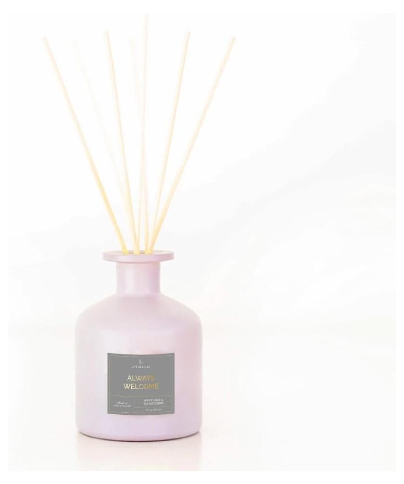 Always Diffuser Spice and Cedar, Fragrant Reed Diffuser Set