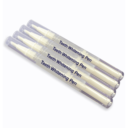 Always White 4 Premium Teeth Whitening Touch-up Pens (2ml Each)! Professional Whitening 35% Gel - Made in Usa