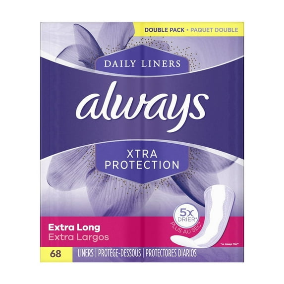 Always Xtra Protection Daily Liners Extra Long
