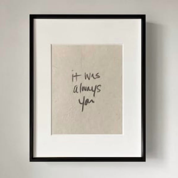 Always You Quote Poster, Poster Home Decor , Poster Print Only
