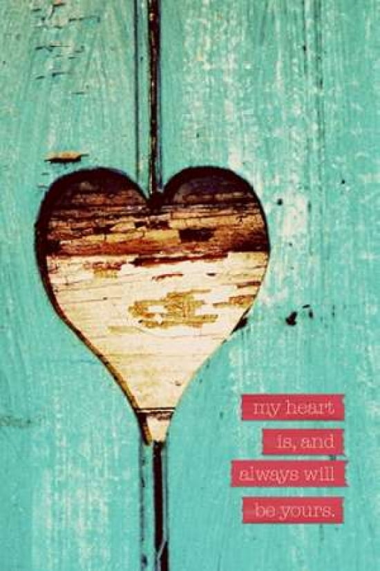 Always Yours Canvas Art - Gail Peck (12 x 18)