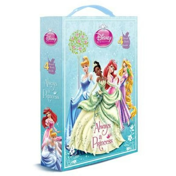 Pre-Owned Disney Princess: Always a Princess Boxed Set (4 Volume Set; Cinderella, Tiana, Ariel, Rapunzel) (Hardcover) 0736428488 9780736428484