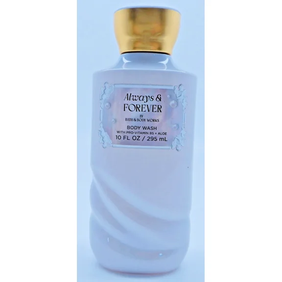 Bath & Body Works Always & Forever Shower Gel Body Wash with Aloe + Vitamin B5, 10 oz