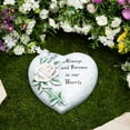 thumbnail image 1 of Always and Forever in Our Hearts Outdoor Memorial Garden Stone - 8", 1 of 5