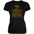 thumbnail image 1 of Always be Yourself Buffalo Bison Juniors Soft T Shirt, 1 of 1