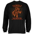 thumbnail image 1 of Always be Yourself Unless Martian Mens Sweatshirt Black 3X-LG, 1 of 1
