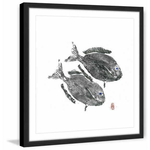 "Always on the Move" Framed Painting Print