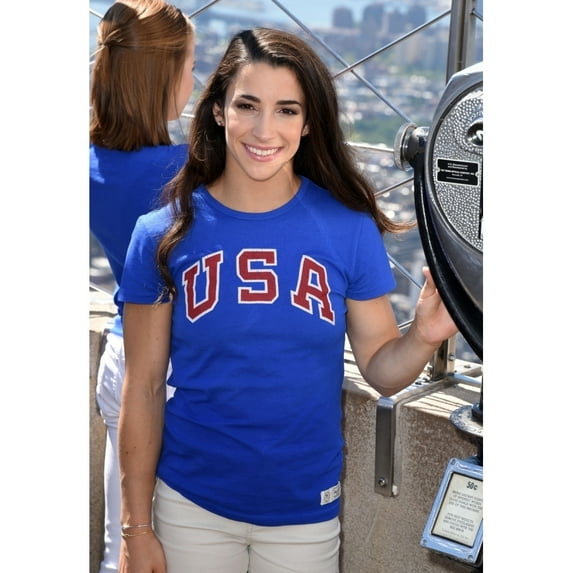 Aly Raisman At A Public Appearance For Final Five U.S. Women'S Gymnastics Olympic Team Visits Empire State Building