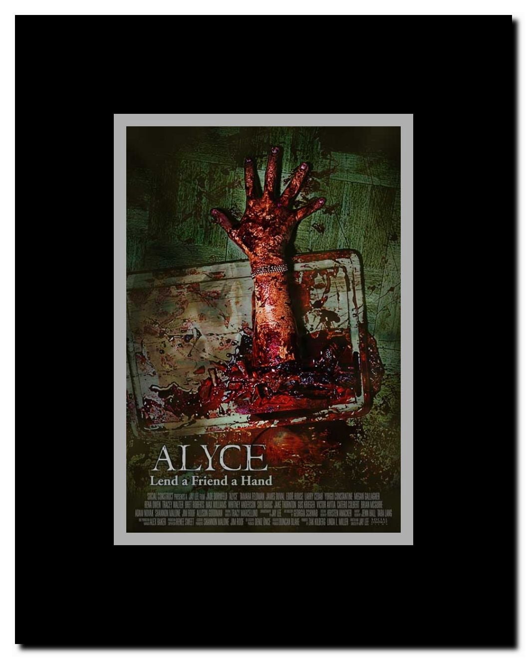 Alyce Framed Movie Poster