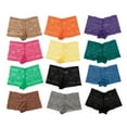 thumbnail image 1 of Alyce Ives Intimates All Lace Boyshort Panties, Brights 2, M, 12 Pack, 1 of 4