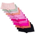thumbnail image 1 of Alyce Ives Intimates Boy Short Panties, L, Brights 2, 12 Pack, 1 of 7