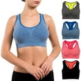 thumbnail image 1 of Alyce Ives Intimates Sports Bras for Women Racerback Bra Sports Bra Pack, XL 4 pcs, 1 of 6
