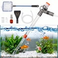 thumbnail image 1 of Alylo Manual Siphon Aquarium Gravel Cleaner, 4-in-1 Fish Tank Water Changer Kit with Built-in Pump, 1 of 7