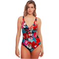 thumbnail image 1 of Alyned Together Women's Swimwear One Piece Swimsuit (Nautical Floral, XX-Large), 1 of 2