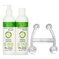 thumbnail image 1 of Alyssa Ashley Biolab Aloe Vera & Bamboo Body Lotion + Shower Gel + Massager, 1 of 2