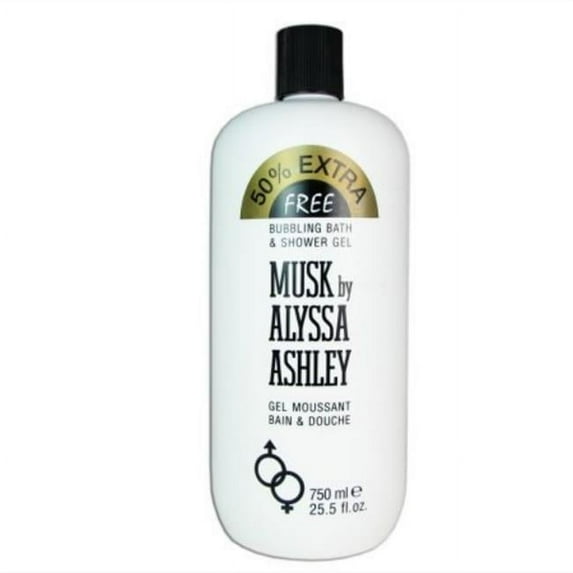 Alyssa Ashley Musk 25.5 oz Bubbling Bath & Shower Gel for Women