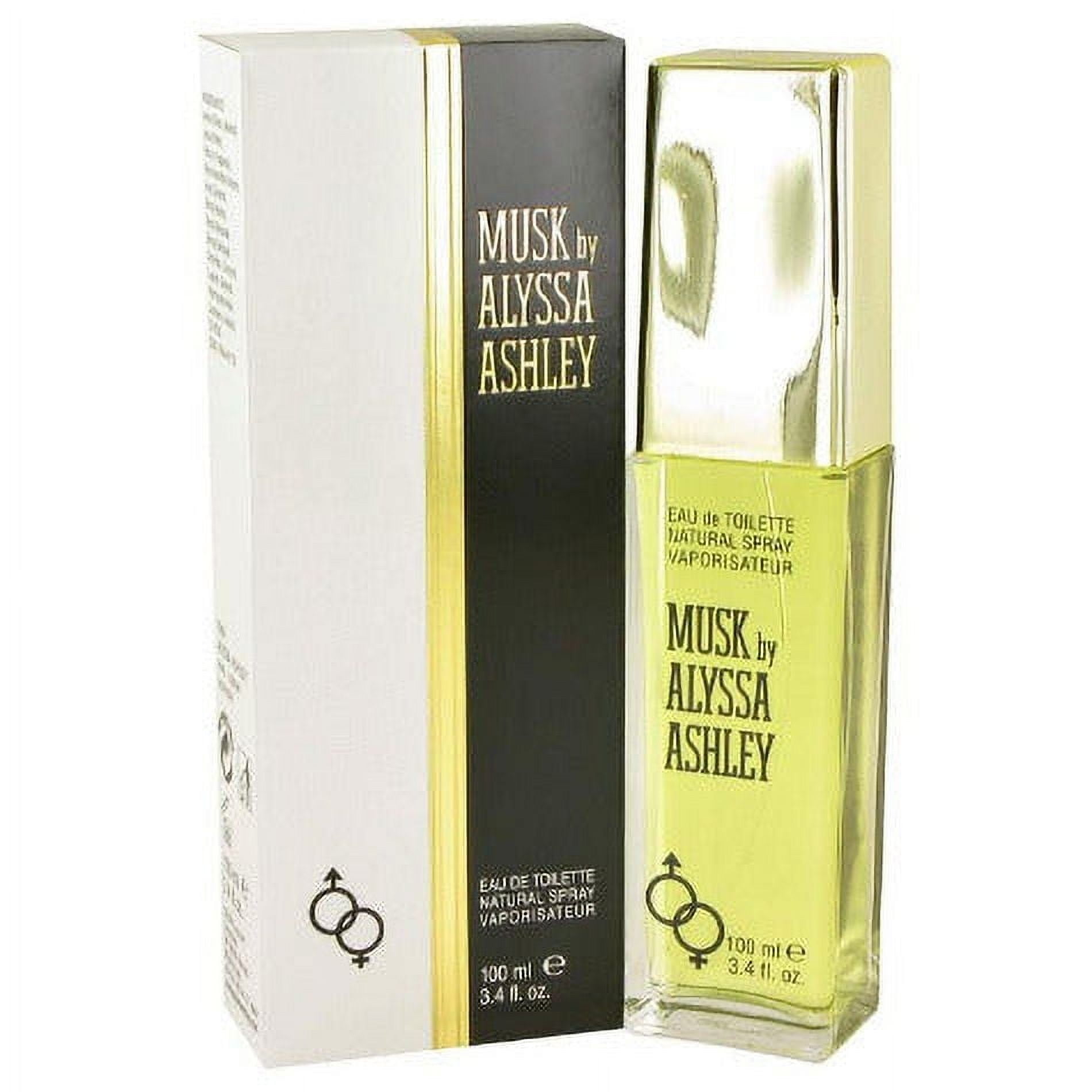 Alyssa Ashley Unisex Musk Eau de Toilette Spray 3.4 oz