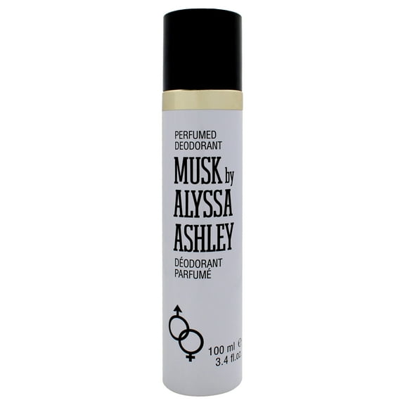Alyssa Ashley Musk Parfumed Deodorant , 3.4 oz Deodorant Spray