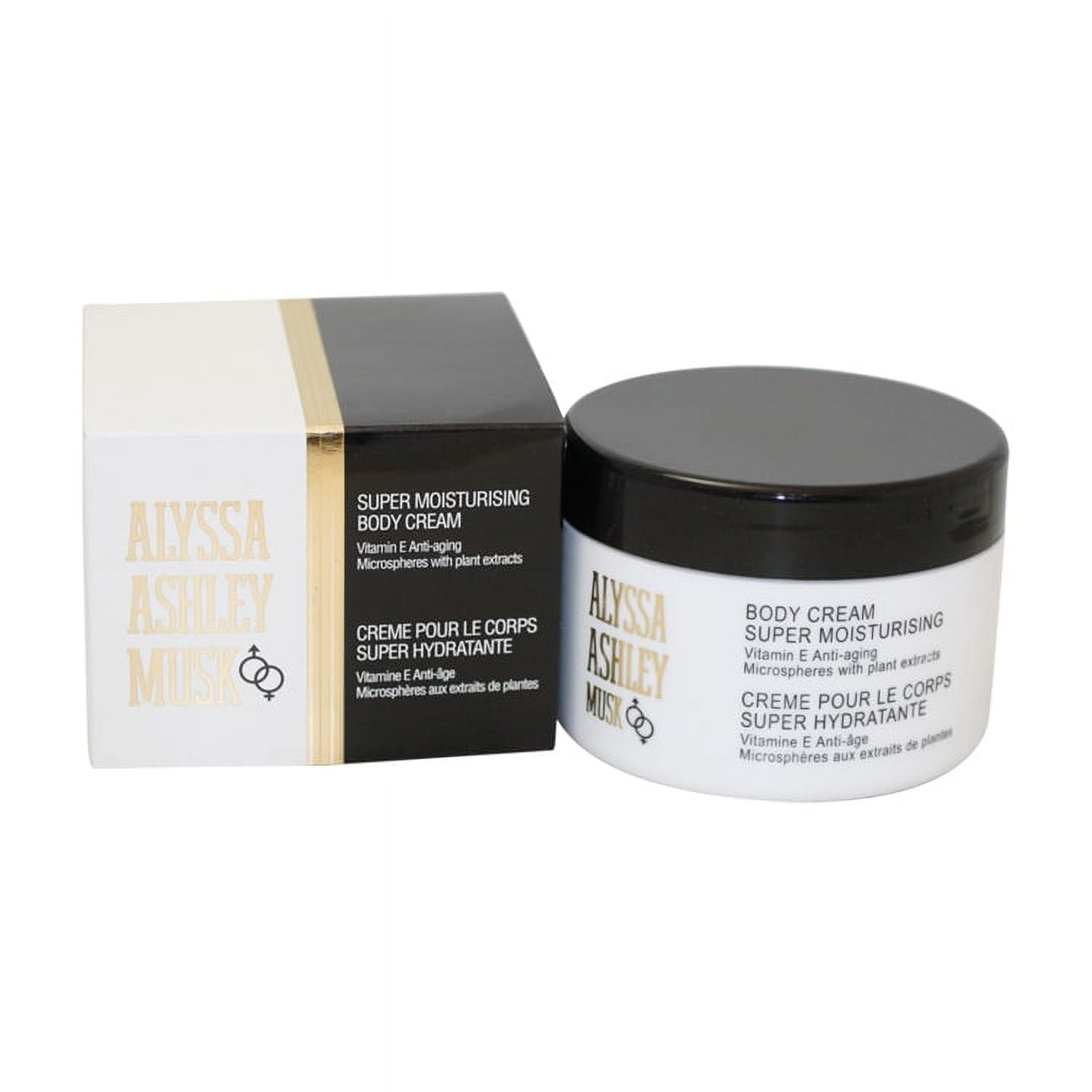Alyssa Ashley Musk Super Moisturizing Body Cream 8.5 Oz / 250 Ml