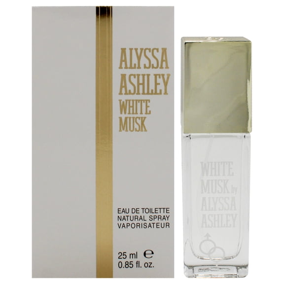 White Musk by Alyssa Ashley for Women - 0.85 oz EDT Spray