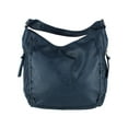 thumbnail image 1 of CTM  Synthetic Leather Adjustable Slouch Shoulder Handbag (Women), 1 of 6