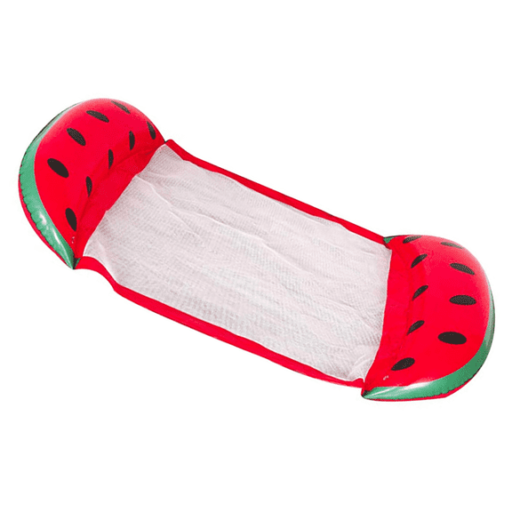 Alyvia Swimming Pool Water Toys, Inflatable Pool Float Hammock Portable Floaties for Adult Kids Boys Girls Summer Beach Lounger Rafts Floating Hammock for Lake | Rive | Sea | Pool | Watermelon
