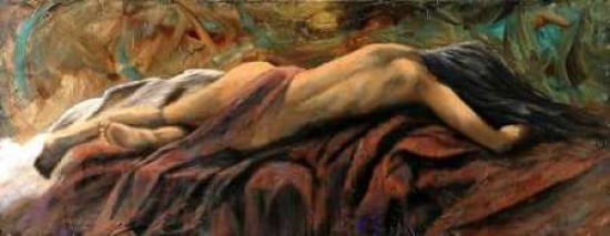 Alzarin Dreams Canvas Art - Patrick Reynolds (10 x 20)