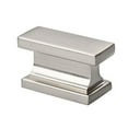 thumbnail image 1 of Alzassbg AL6061SN Brushed Satin Nickel, 1.46 Inch(37mm) Cabinet Hardware Rectangle Knobs for Cupboard and Drawer 10 Pack, 1 of 3