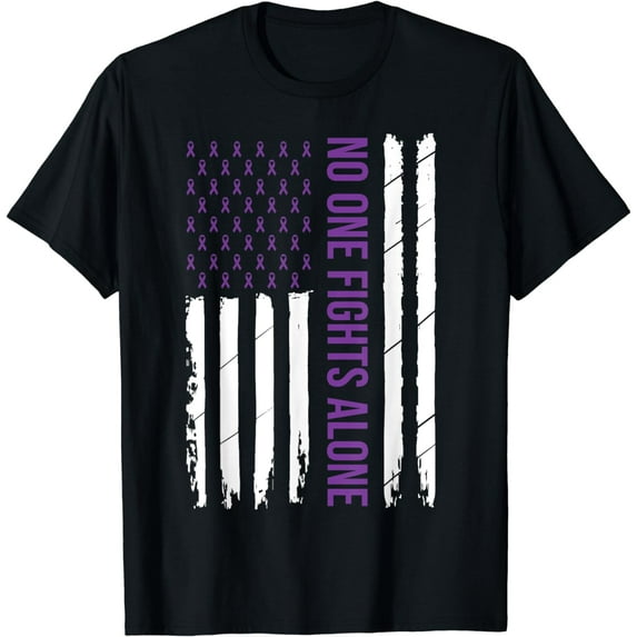 Alzheimer's Awareness Purple Ribbon Dementia Mom Dad Grandpa T-Shirt mens t shirt,black,women,funny,misfits,men,journey,t-shirt