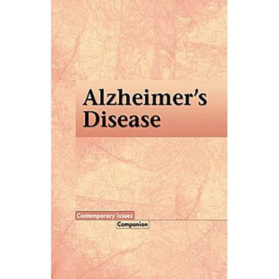 Pre-Owned Alzheimer's Diesease 9780737724431