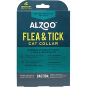Alzoo Natural Flea Repellent Collar for Cats