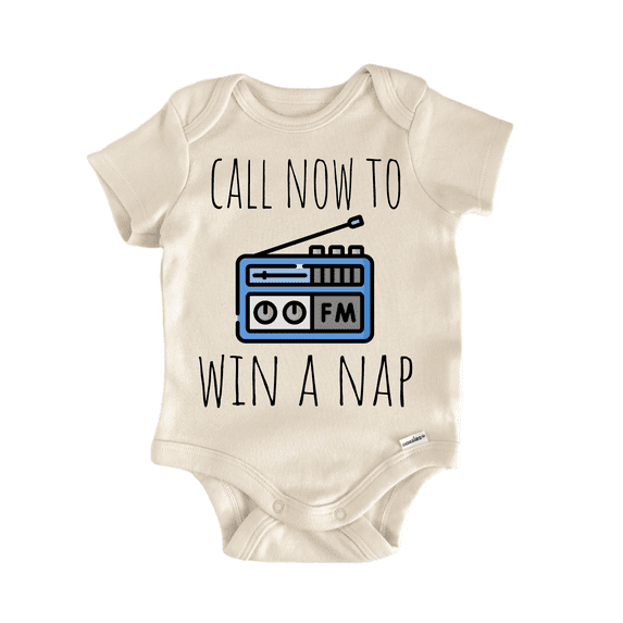 Am Fm Radio Broadcast Newborn Baby Bodysuit