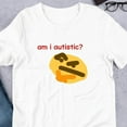 Am I Autistic Unisex tshirt Y2K Funny Meme Shirt / Weirdcore Clothing